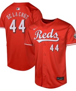Elly De La Cruz Cincinnati Reds Nike Youth Alternate Limited Player Jersey?¨C Red