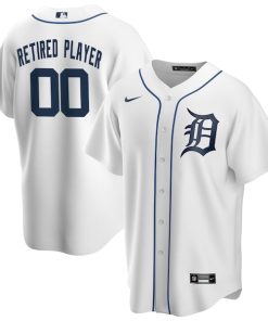 Detroit Tigers Nike Home Pick-A-Player Retired Roster Replica Jersey - White