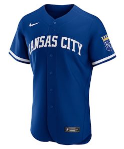 Alternative view of Kansas City Royals Nike 2022 Alternate Authentic Jersey - Royal