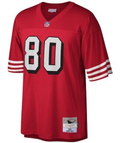Alternative view of Jerry Rice San Francisco 49ers Legacy Replica Jersey - Scarlet