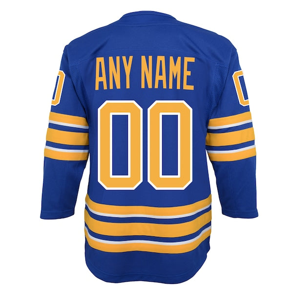 Buffalo Sabres Youth Home Custom Premier Jersey - Royal - Image 3