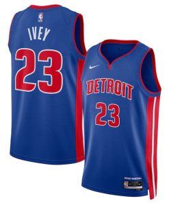 Jaden Ivey Detroit Pistons Nike Unisex 2022 NBA Draft First Round Pick Swingman Jersey - Icon Edition - Blue