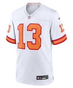 Alternative view of Mike Evans '76 Tampa Bay Buccaneers Nike  Game Jersey - White