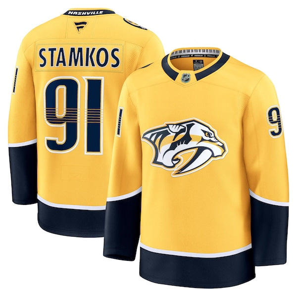 Steven Stamkos Nashville Predators Home Premium Jersey - Gold