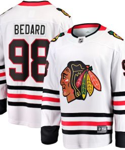 Connor Bedard Chicago Blackhawks  Breakaway Jersey - White