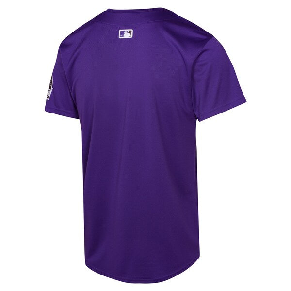 Colorado Rockies Nike Youth Alternate Limited Jersey - Purple - Image 3