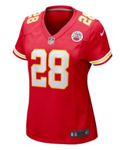 Alternative view of Keith Taylor Kansas City Chiefs Nike Women's Team Game Jersey -  Red