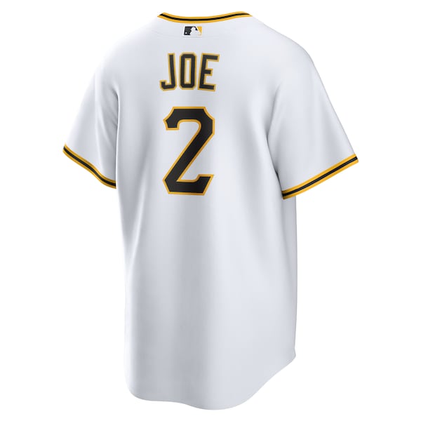 Connor Joe Pittsburgh Pirates Nike Home Replica Jersey - White - Image 3