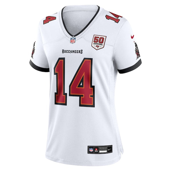 Chris Godwin Jr. Tampa Bay Buccaneers Nike Women's 50th Season White Game Jersey - White - Image 2