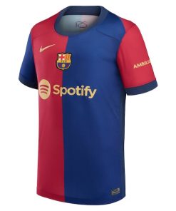 Alternative view of Gavi Barcelona Nike Youth 2024/25 Home Replica Player Jersey - Royal