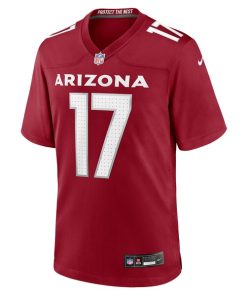 Alternative view of Kaden Davis Arizona Cardinals Nike Team Game Jersey -  Cardinal