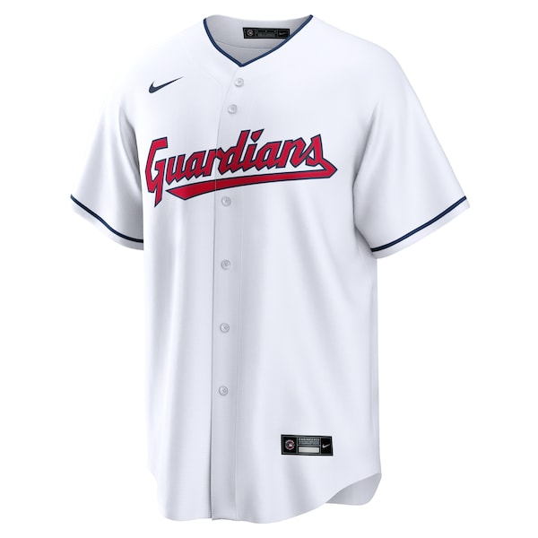 Cleveland Guardians Nike Replica Team Jersey - White - Image 2