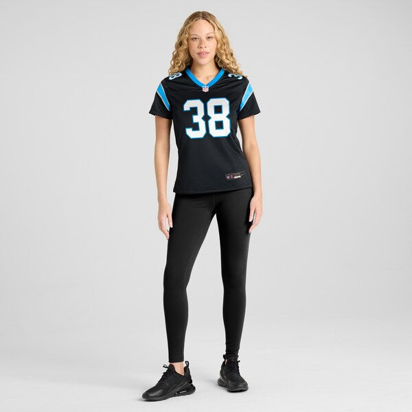 Amar¨¦ Barno Carolina Panthers Nike Women's Game Jersey - Black - Image 4