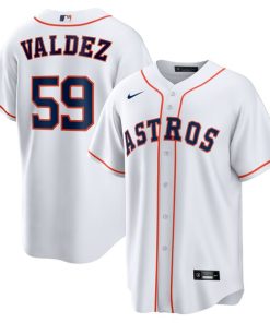Framber Valdez Houston Astros Nike Home Replica Jersey - White