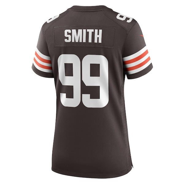 Za'Darius Smith Cleveland Browns Nike Women's Team Game Jersey - Brown - Image 3