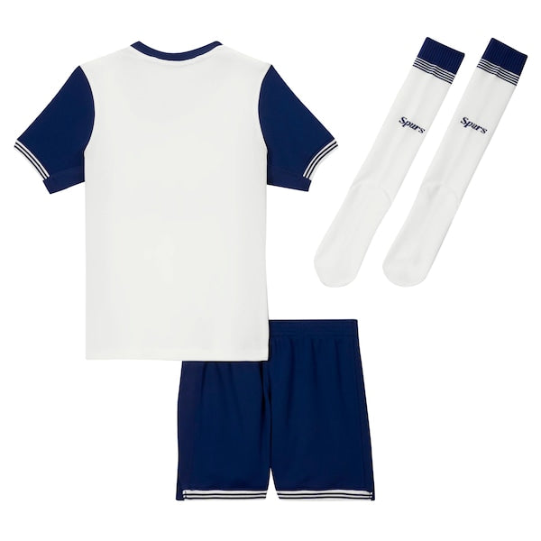 Tottenham Hotspur Nike Preschool 2024/25 Home Replica Stadium Kit Set - White - Image 2