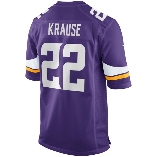 Paul Krause Minnesota Vikings Nike Game Retired Player Jersey - Purple - Image 3