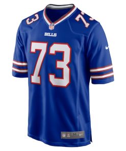 Alternative view of Dion Dawkins Buffalo Bills Nike Game Player Jersey - Royal