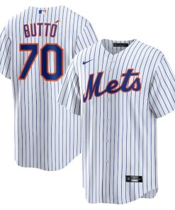 Jose Butto New York Mets Nike Home Replica Jersey - White