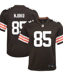 David Njoku Cleveland Browns Nike Youth Game Jersey - Brown