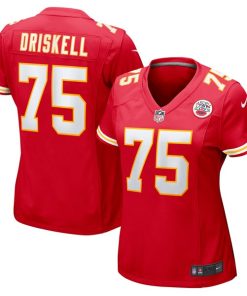 Alternative view of Ethan Driskell Kansas City Chiefs Nike Women's  Game Jersey -  Red