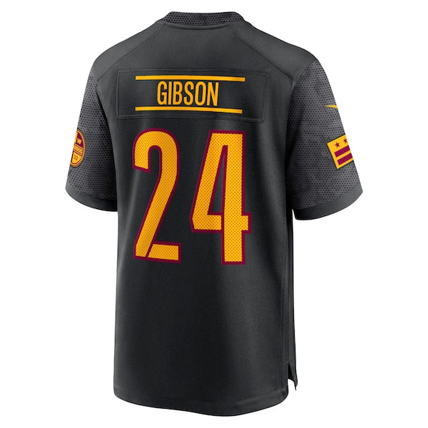Antonio Gibson Washington Commanders Nike Alternate Game Player Jersey - Black/Burgundy/White - Image 4