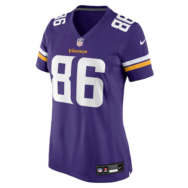 Gavin Bartholomew Minnesota Vikings Nike Women's Team Game Jersey - Purple - Image 2