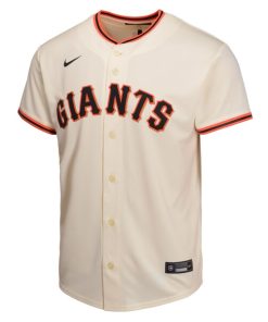 Alternative view of Rafael Devers San Francisco Giants Nike Youth Home Player Game Jersey - Cream