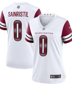 Mike Sainristil Washington Commanders Nike Women's Game Jersey -  White