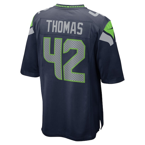 Drake Thomas Seattle Seahawks Nike Team Game Jersey - College Navy - Image 2