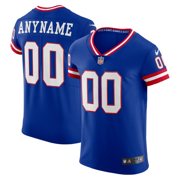 New York Giants Nike Vapor F.U.S.E. Elite Custom Jersey - Blue