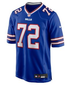 Alternative view of Marcus Harris Buffalo Bills Nike Team Game Jersey -  Royal