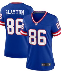 Darius Slayton New York Giants Nike Women's Classic Player Game Jersey - Royal