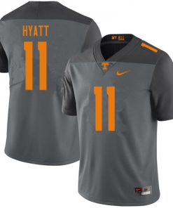 Jalin Hyatt Tennessee Volunteers Nike Player Game Jersey - Tennessee?Gray