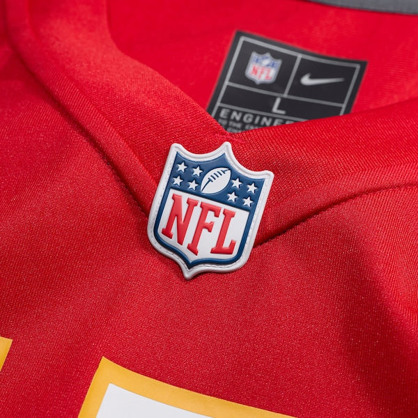Chris Jones Kansas City Chiefs Nike Super Bowl LIX Game Jersey - Red - Image 4