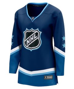Alternative view of Women's 2022 NHL All-Star Game Western Conference Breakaway Jersey - Blue