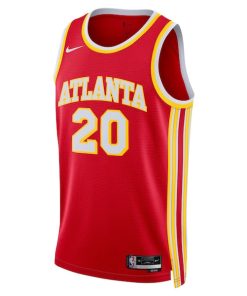 Alternative view of John Collins Atlanta Hawks Nike Unisex Swingman Jersey - Icon Edition - Red