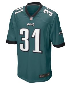 Alternative view of Wilbert Montgomery Philadelphia Eagles Nike Retired Player Jersey - Midnight Green