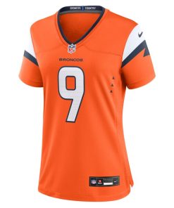 Alternative view of Riley Dixon Denver Broncos Nike Women's Team Game Jersey -  Orange