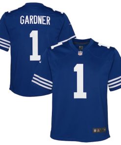 Indianapolis Colts Alternate Game Jersey - Royal - Ahmad Sauce Gardner - Youth