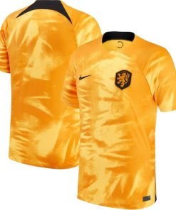 Netherlands National Team Nike 2022/23 Home Breathe Stadium Replica Blank Jersey - Orange