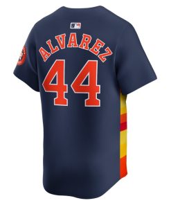 Alternative view of Yordan Alvarez Houston Astros Nike Alternate Limited Player Jersey?¨C Navy