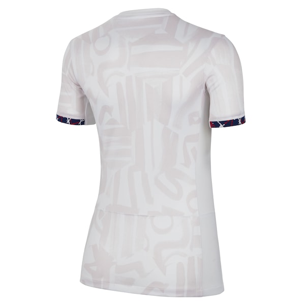 France Women's National Team Nike Women's 2023 Away Stadium Replica Jersey - White - Image 3