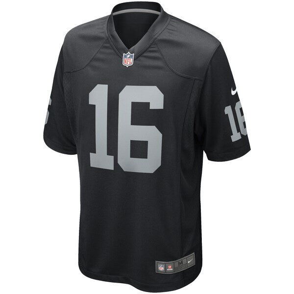 Jim Plunkett Las Vegas Raiders Nike Game Retired Player Jersey - Black - Image 2