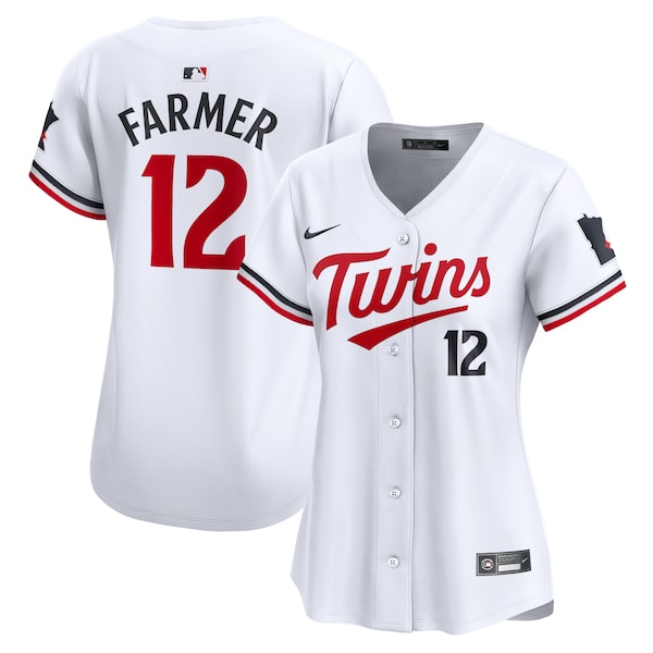 Kyle Farmer Minnesota Twins Nike Women's Home Limited Player Jersey - White