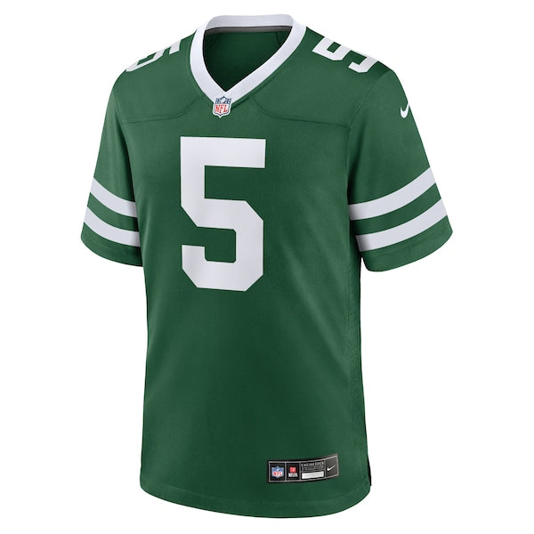Garrett Wilson New York Jets Nike Game Jersey - Legacy Green - Image 3