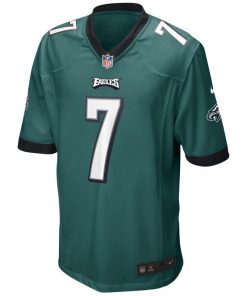 Alternative view of Ron Jaworski Philadelphia Eagles Nike Game Retired Player Jersey - Midnight Green