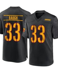 Sammy Baugh Men's Washington Commanders Nike Alternate Game Player Jersey - Black
