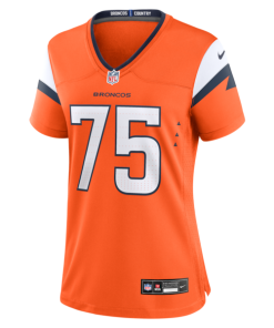 Alternative view of Geron Christian Denver Broncos Nike Women's Team Game Jersey -  Orange