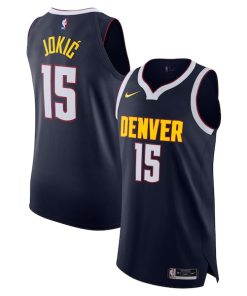 Nikola Jokic Denver Nuggets Nike Authentic Jersey - Icon Edition - Navy